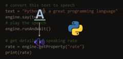 How to Convert Text to Speech in Python