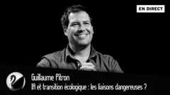 Guillaume Pitron : IA et transition écologique, les liaisons dangereuses ?