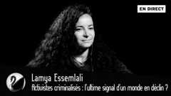 Lamya Essemlali : Activistes criminalisés : l’ultime signal d’un monde en déclin ?