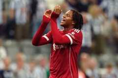 Liverpool teenager Rio Ngumoha scored the winner against Newcastle (Owen Humphreys/PA)