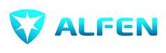 Alfen developer of systems for the electricity grid company logo