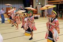 伝統の｢傘踊り｣が６年ぶりに復活、神山町阿川地区　31日の秋祭りで児童生徒が披露