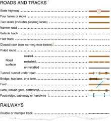 Topo50 / 1:50,000 Legend