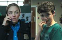 Amanda Seyfried as Mickey in 'Long Bright River' and Owen Cooper as Jamie Miller in 'Adolescence'