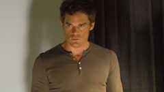 Michael C. Hall as Dexter Morgan on Dexter.
