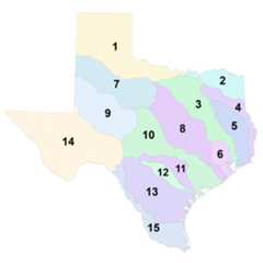 Fifteen RFPG Boundaries Map.