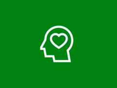 dibujo cabeza con corazon dentro