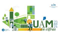 Infografía del informe La UAM en Cifras 2023/2024