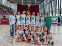 Foto de las jugadoras del equipo Baloncesto Femenino UAM. Curso 23-24