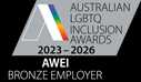 AWEI LGBTQ inclusion awards logo