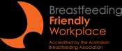 Breastfeeding friendly workplace logo