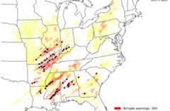 Everything but locusts: NWS shines in apocalyptic weather