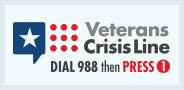 Veterans Crisis Line Badge