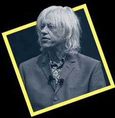 Sir Bob Geldof Keynote Speaker Puhuja
