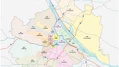 Darstellung der Wiener Bezirke auf einer Karte