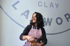 Veronica Medina at Community Clayworks