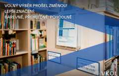 Volný výběr prošel změnou! Lepší značení: Barevně, přehledně, pohodlně