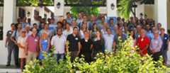 The 'Family Photo' of all attendees of the first day of the Samos Summit