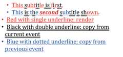 Example of Presentation Compositor Behavior for Text Rendering