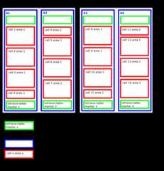 Two pages with Table