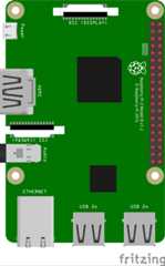 Raspberry Pi 3 with GPIO