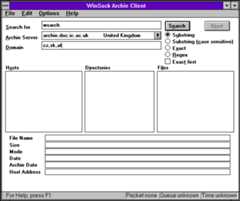 Archie – the first search engine