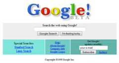 Internet History: Google!