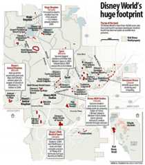 Disney World's Huge Footprint
