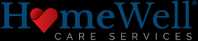Homewell Care Services logo with a red heart above the 'e' in 'Home'.