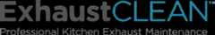 ExhaustCLEAN logo with the tagline 'Professional Kitchen Exhaust Maintenance' beneath it.