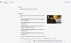 A Copilot screenshot showing that if your product is mentioned in articles that rank similar products, you’re likely to see increased visibility on Copilot, especially if you’re mentioned by authoritative publications like The New York Times.