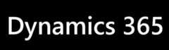 Dyanmics 365 Simplified White Logo