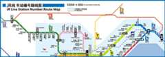 Station Number Route Map okayama