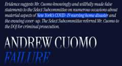 Andrew Cuomo Covid-19 Nursing Home Cover-Up