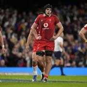 Wales players appear dejected during their 54-12 Six Nations defeat to France (Andrew Matthews/PA)