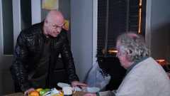Ross Kemp opposite Paul Bradley as Nigel Bates in EastEnders in 2025