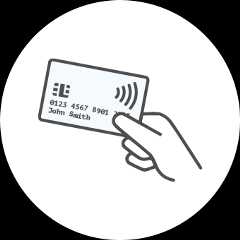 Tap. Ride. Go. - Tap your preferred card to ride.