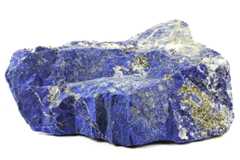 Lapis, a mineral found in Afghanistan. 