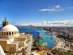 Algeria is the largest country in Africa by land area. 