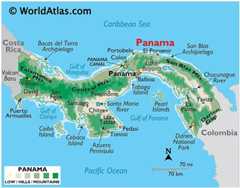 Panama Map
