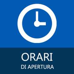Orario di apertura di tutte le biblioteche