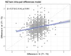 Figure: MZ differences model