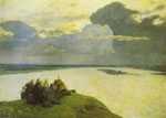 Исаак Левитан. Над вечным покоем. Isaac Levitan. Above the Eternal Peace. 1894