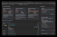 DevTools live metrics view