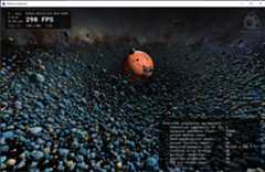 Asteroids Sample on Windows