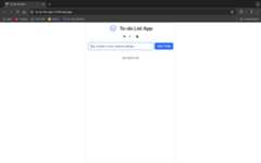 Screenshot of to-do-list-app