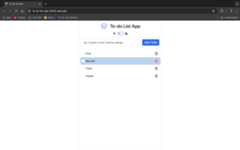 Screenshot of to-do-list-app