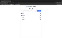 Screenshot of to-do-list-app