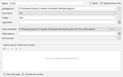 intellij client configuration