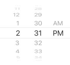 React native time picker